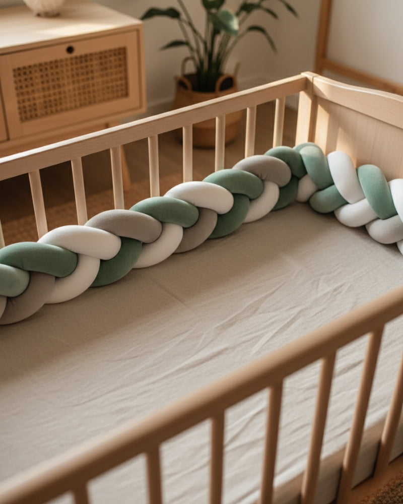 grande tresse de lit pour bébé
