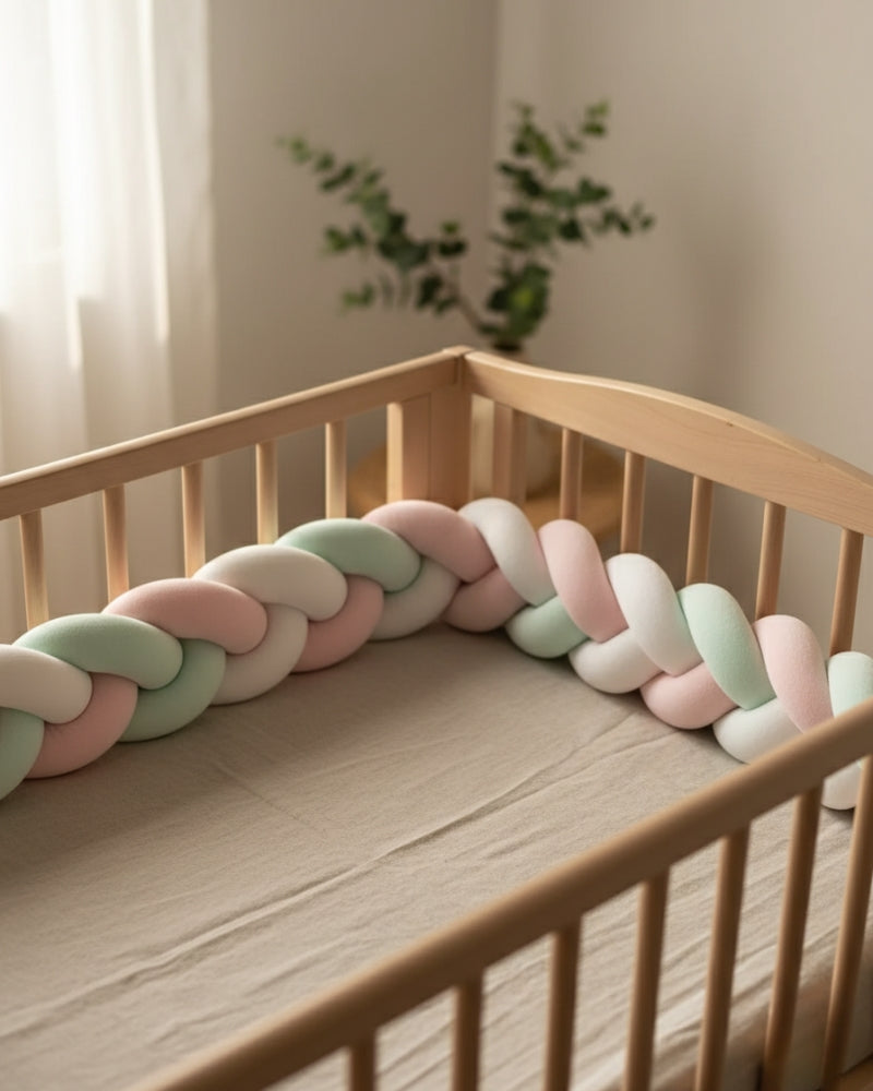 tete de lit corde tressé pour bébé
