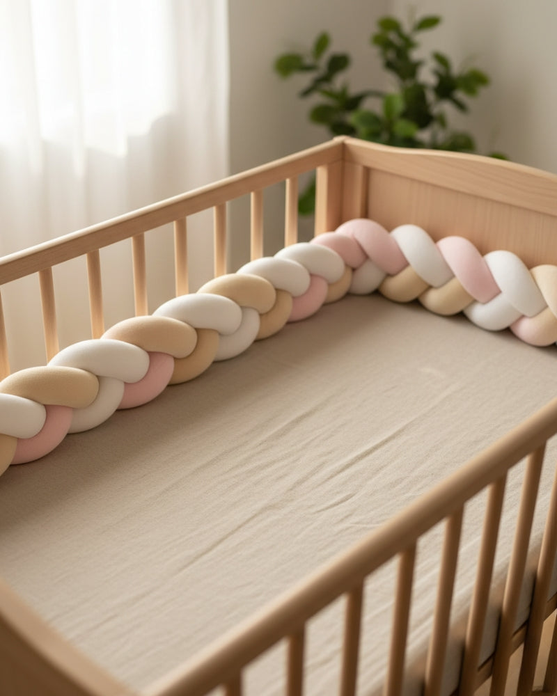 tresse contour de lit petit bébé
